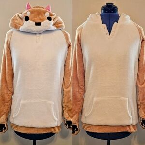 FASHION Fuzzy Shiba Inu Dog Hoodie